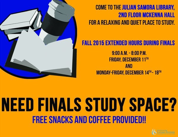 Fall 2015 Study Hours Flyer