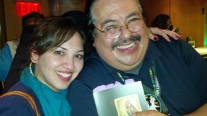 Poets Francisco X Alarcon and Laurie Ann Guerrero