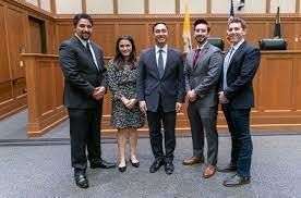 Peter Gonzales and HLSA with Joaquin Castro