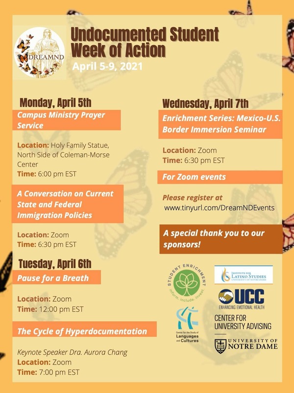 2021 Undocumented Student Week Of Action