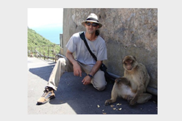 Agustin Fuentes And Monkey 2011