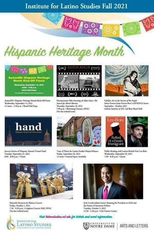 Ils Hispanic Heritage Month 2021 Poster