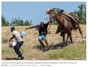 Haitian Migrants Border Patrol 0921