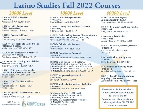 Ls Fall 2022 Courses 3 31 22