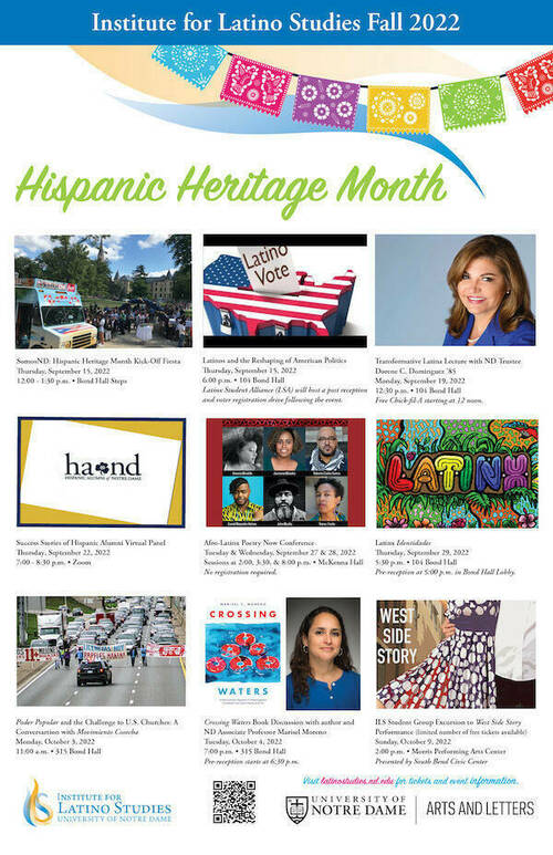 Latino Studies Hispanic Heritage Month 2022