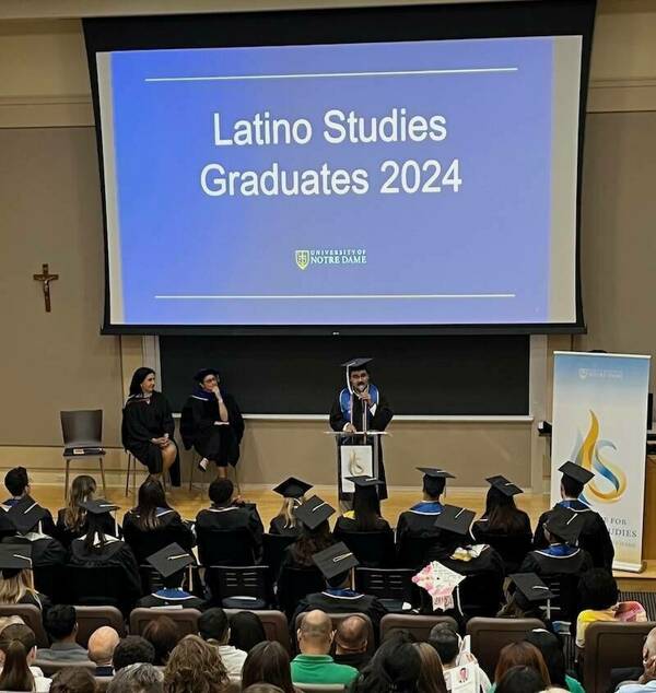Latino Studies 2024 Graduation Ceremony audience